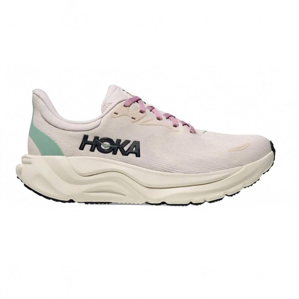 NEW HOKA women's arahi 8 running shoe - extra wide in rose cream/alabaster
